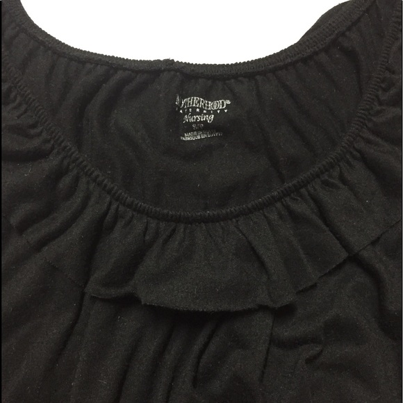 Motherhood black Small maternity top - Picture 1 of 3